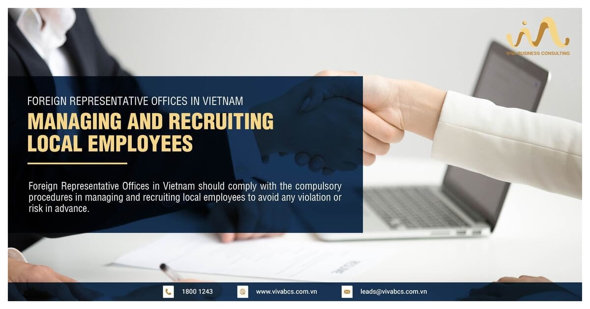 Representative offices in Vietnam: Recruiting employees
