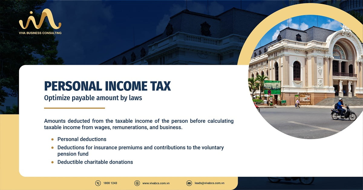 Personal income tax: Optimize payable amount by laws | VIVABCS