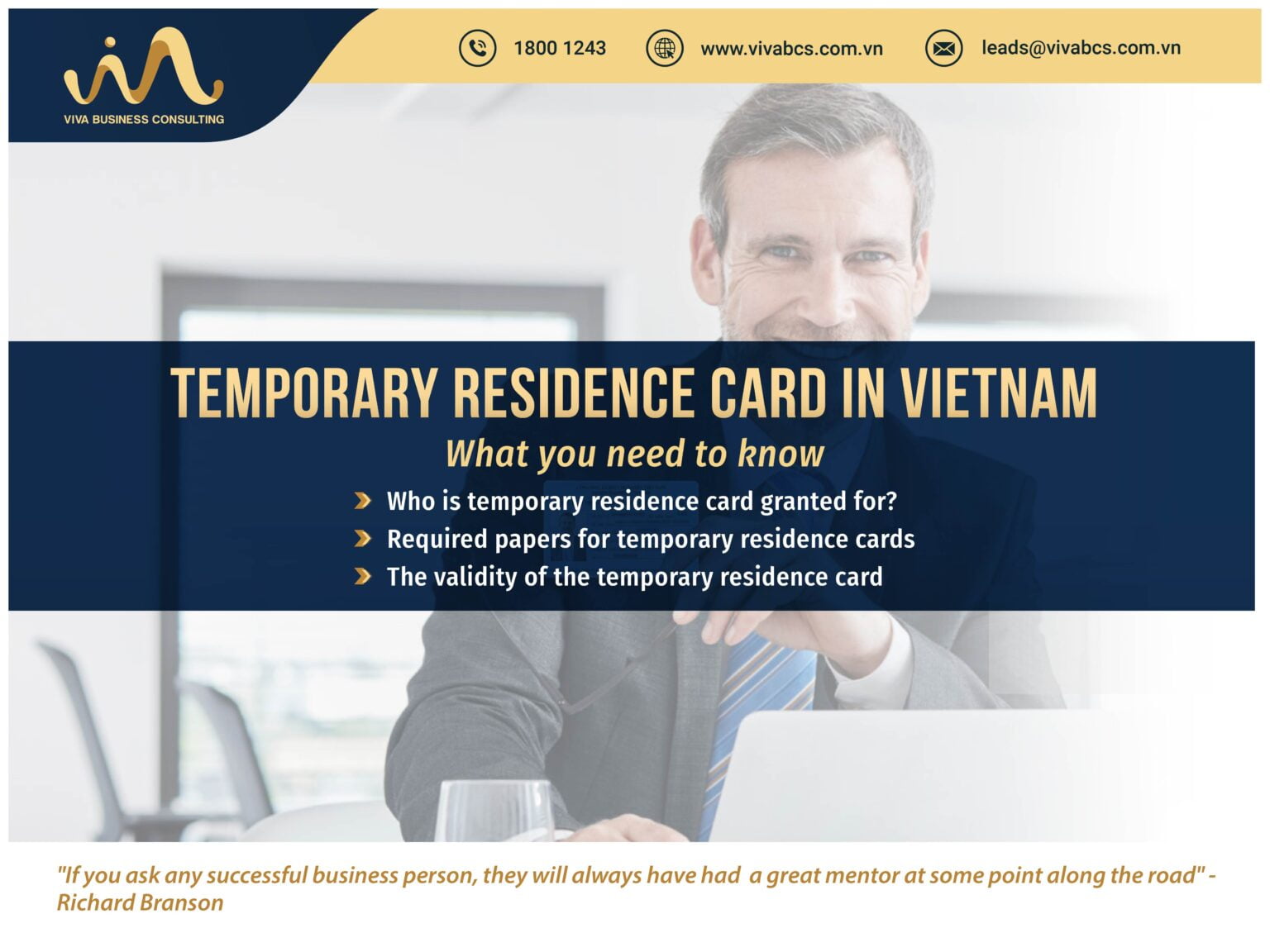 Temporary residence card in Vietnam | VIVA BCS