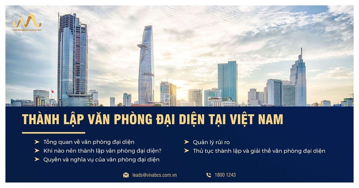 Thành lập văn phòng đại diện công ty tại Việt Nam