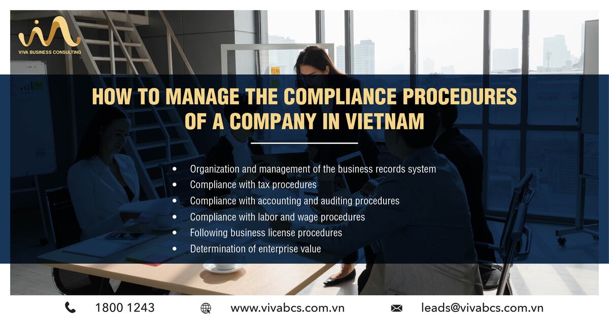 How to manage compliance procedures company in Vietnam