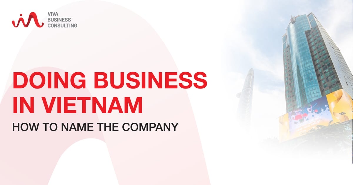 How to name the company in Vietnam?