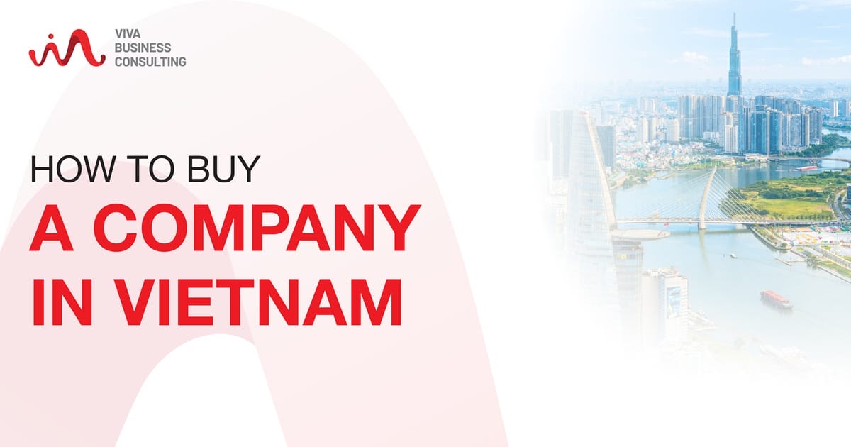 How to buy a company in Vietna?m