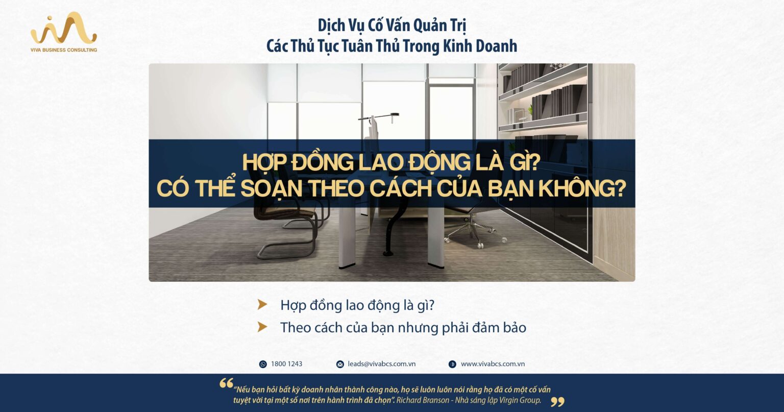 Dịch vụ cố vấn quản trị: hợp đồng lao động là gì?