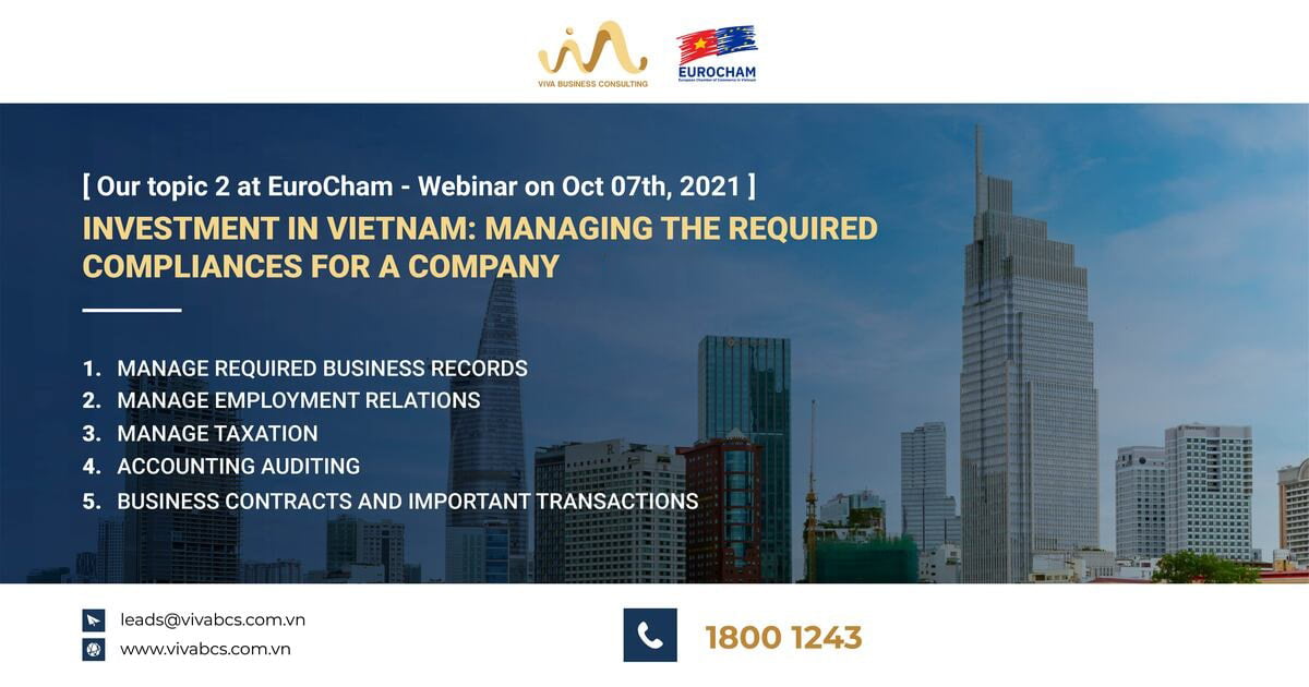 Investment in Vietnam: Managing the required compliances for a company