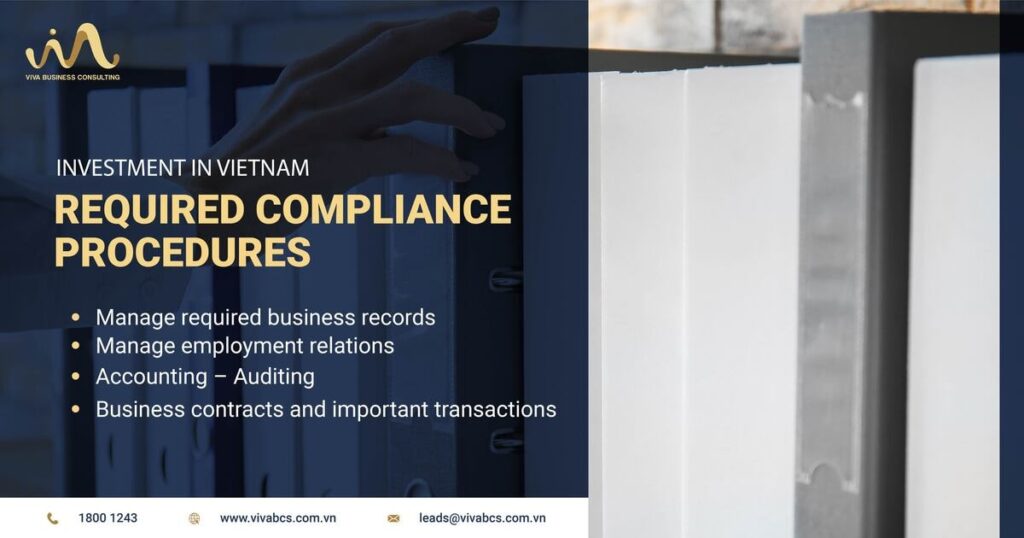 Investment in Vietnam - Required compliance procedures