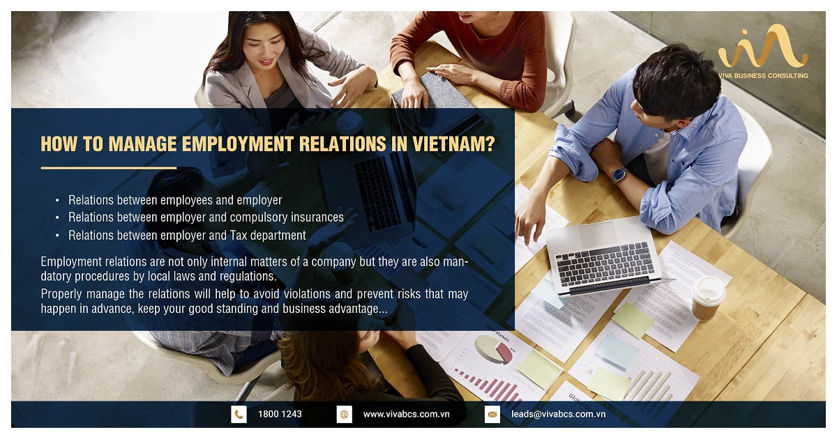how to manage employment relations in Vietnam?