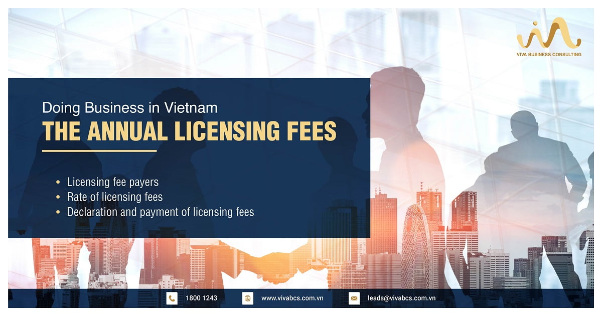 The annual licensing fees