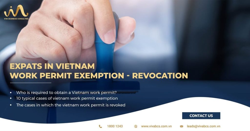 Work permit exemption - revocation