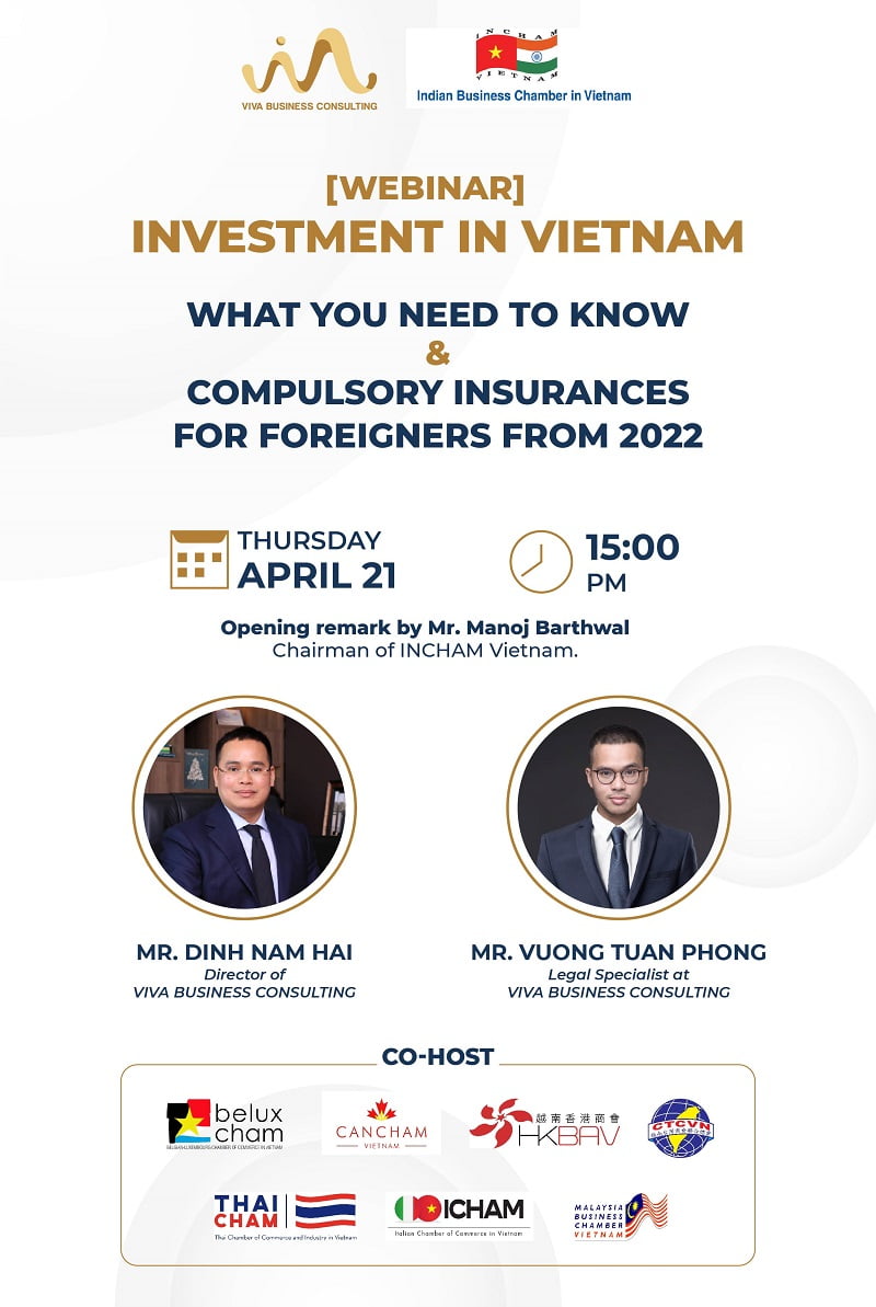Webinar INCHAM: Investment in Vietnam