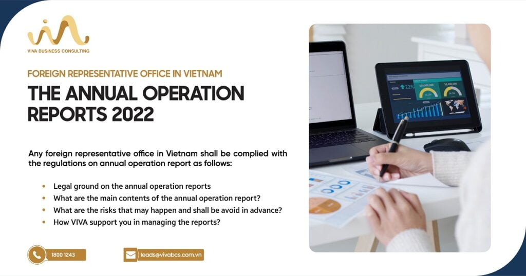 Representative office in Vietnam: The annual operation reports 2022