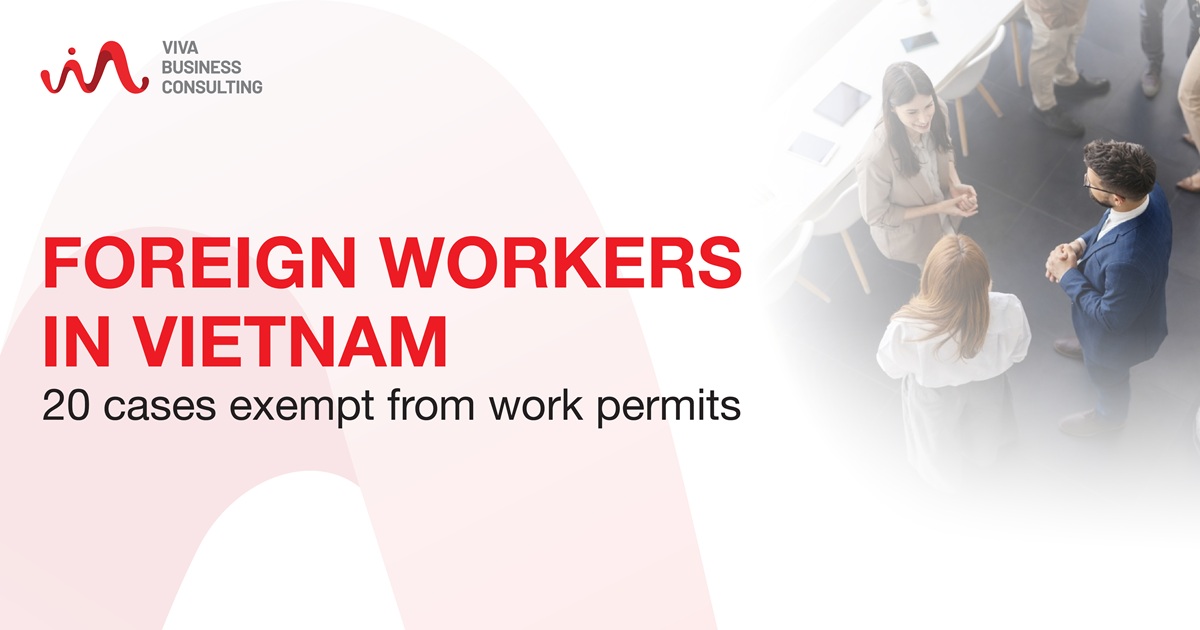 20 cases exempt from work permits