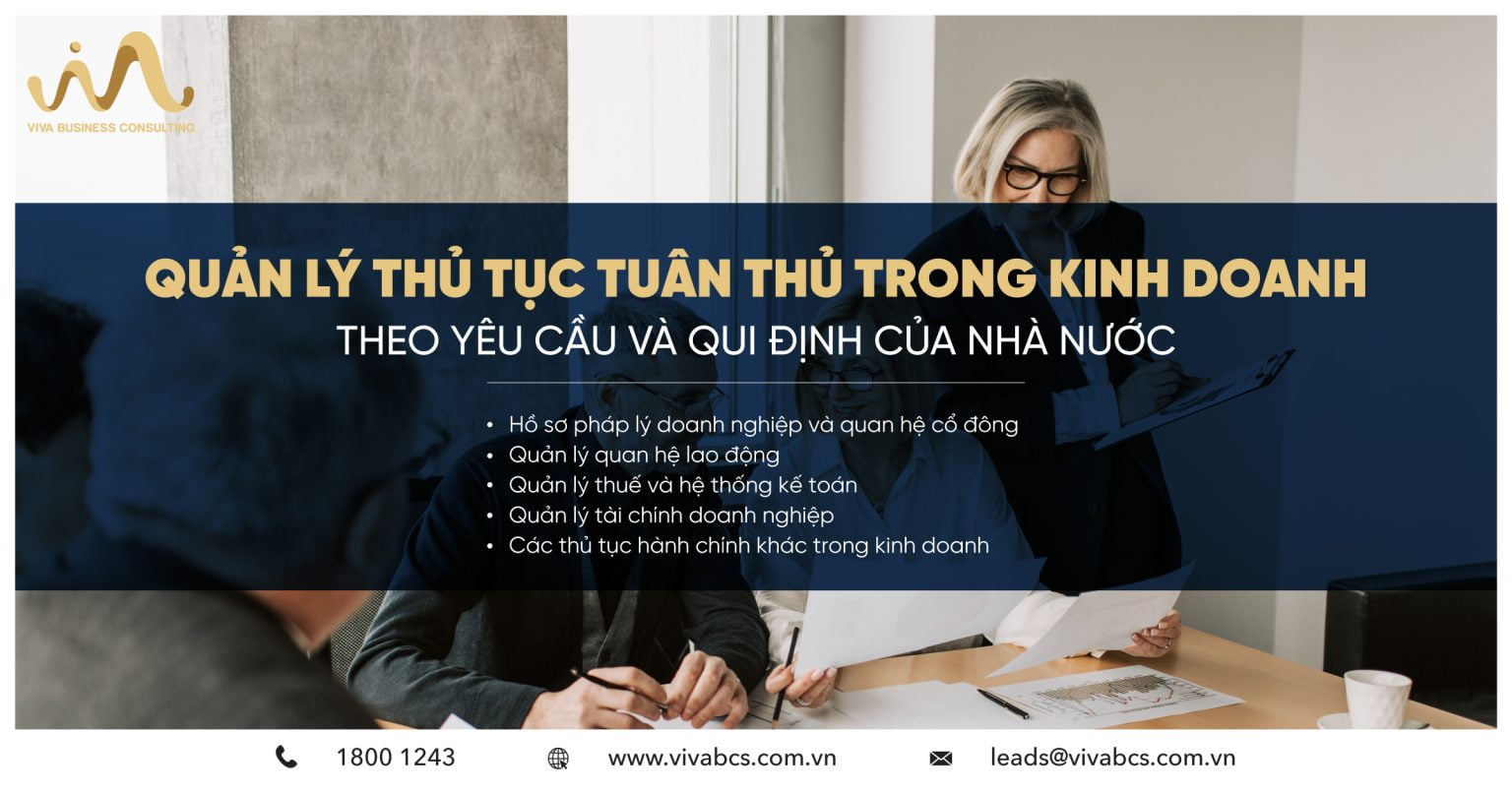 Quản lý các thủ tục tuân thủ trong kinh doanh