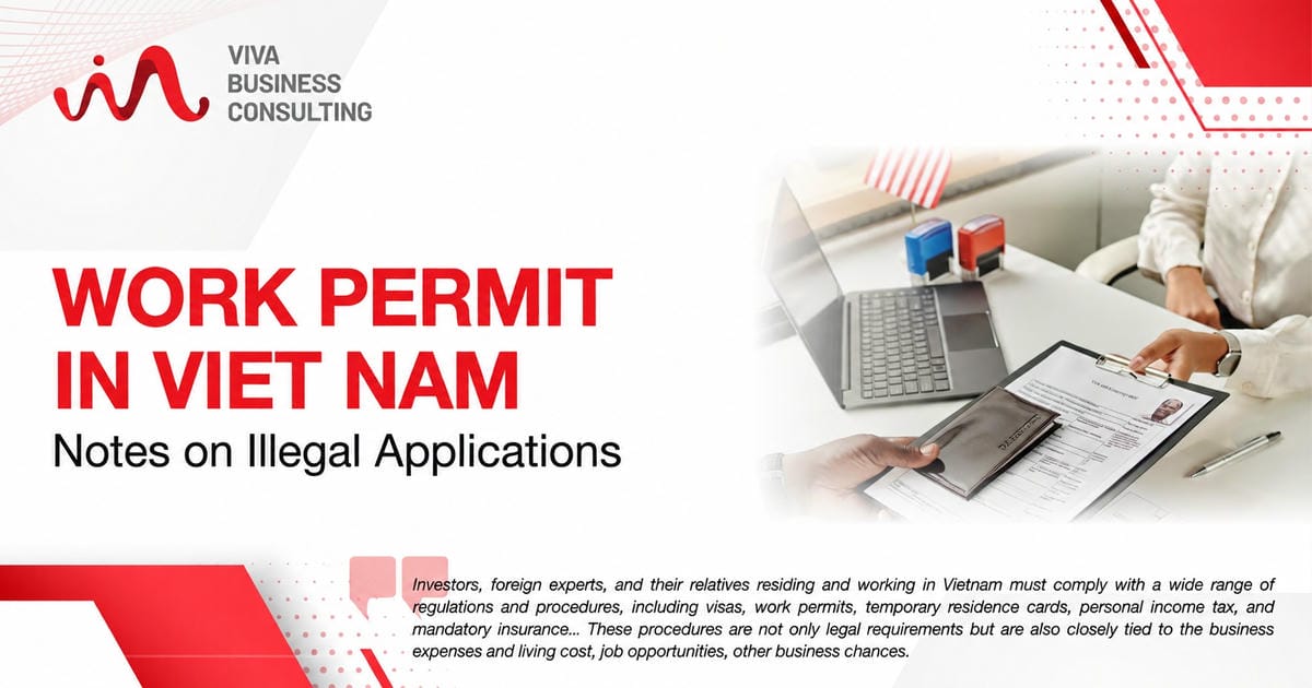 Work Permit in Vietnam - Noted on Illegal Application