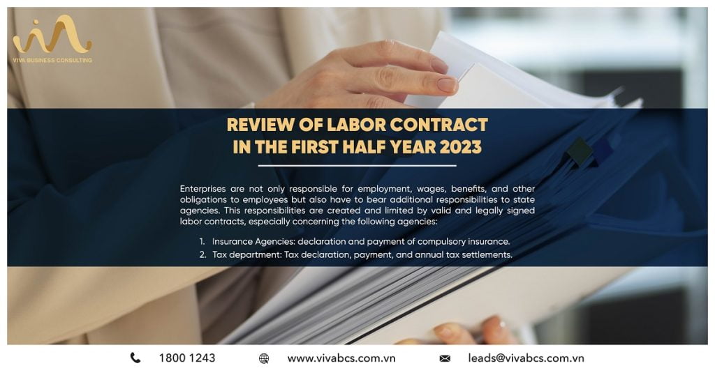 Review of labor contract in the first half year 2023