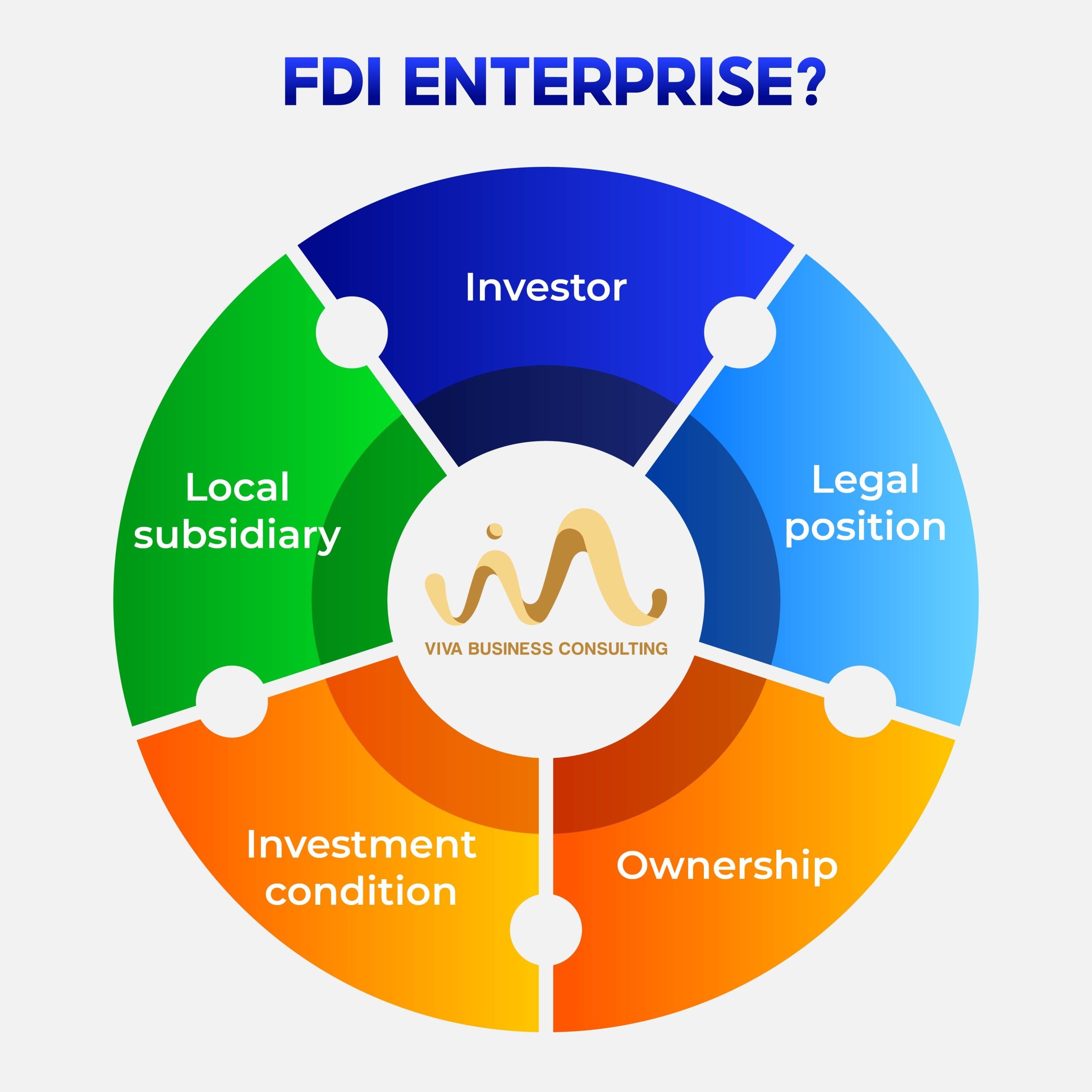 Hình sơ đồ FDI Enterprises in Vietnam
