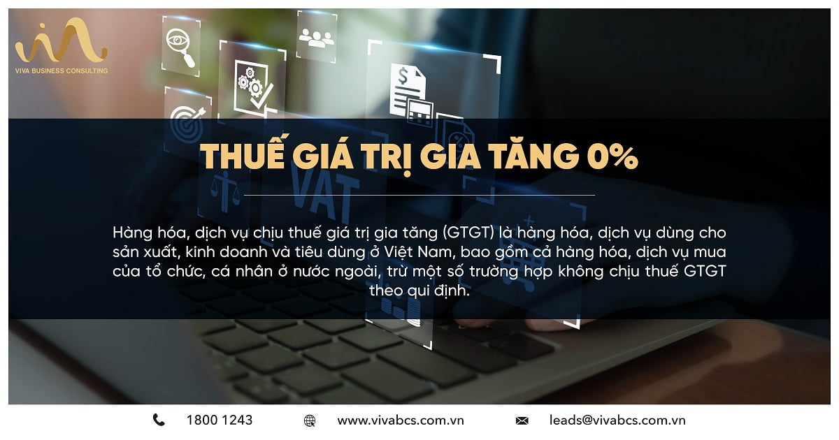 Thuế giá trị gia tăng (GTGT) 0%