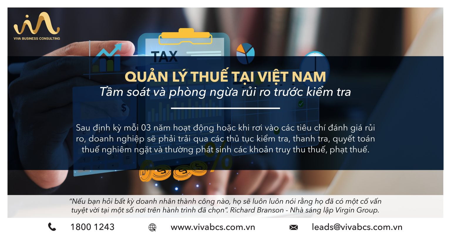 Quản lý thuế tại Việt Nam - Tầm soát và phòng ngừa rủi ro