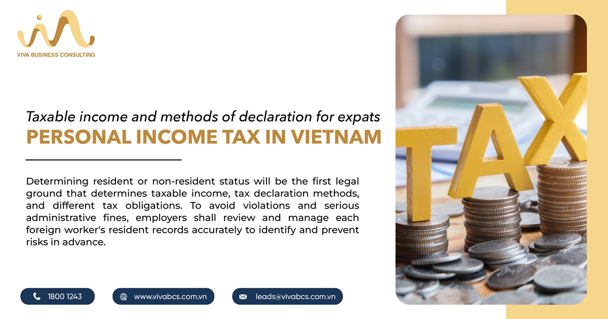 Personal income tax for foreigners in Vietnam
