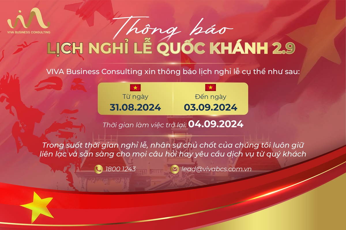 Nghỉ lễ 2 tháng 9 năm 2024