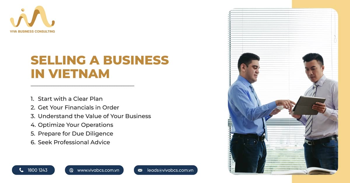 Selling a business in Vietnam