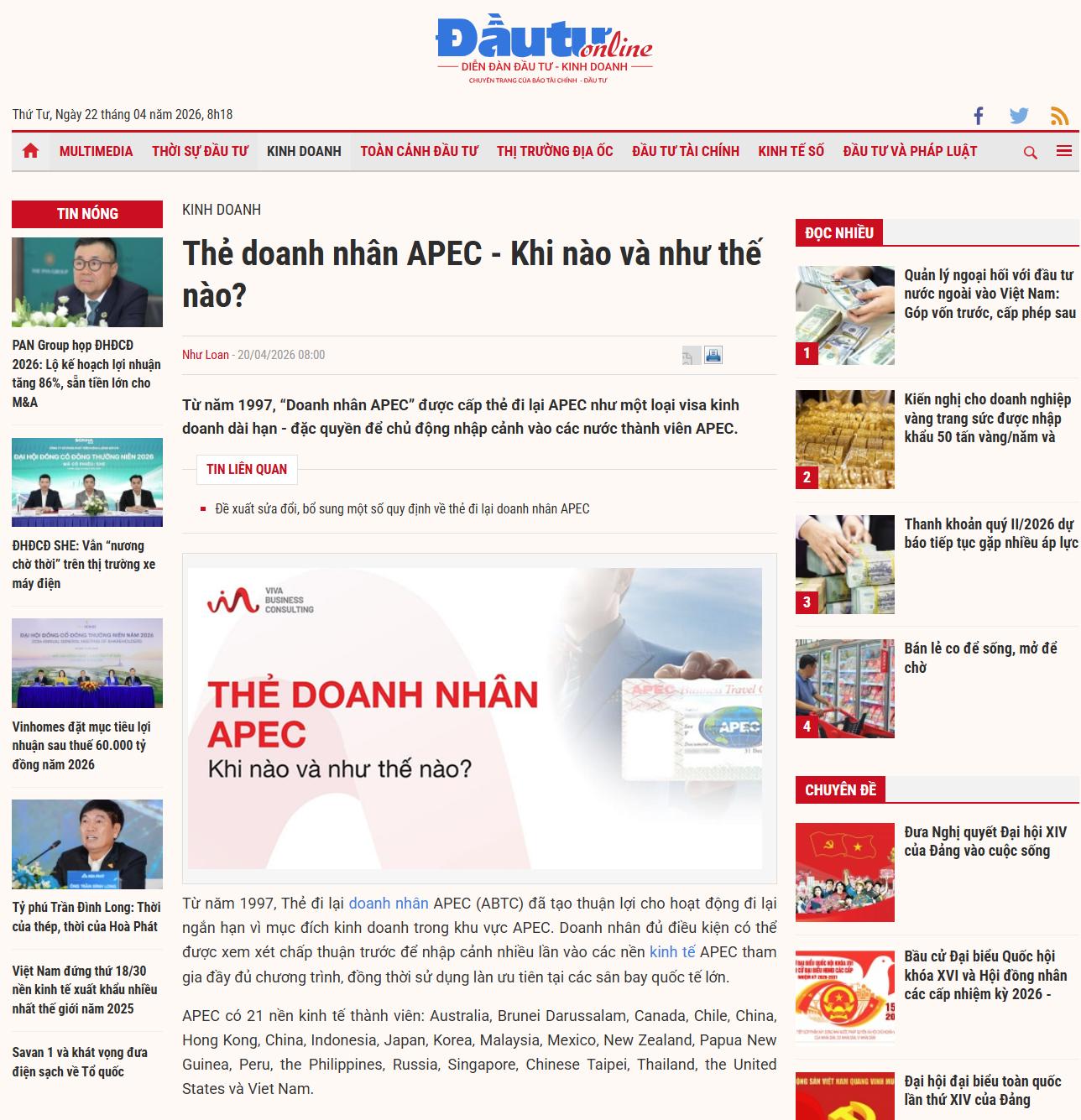 Báo đầu tư