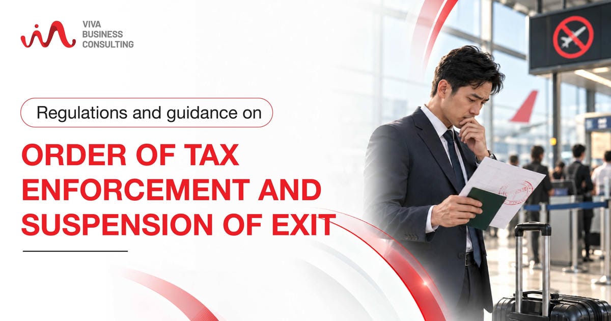 Regulations and Guidance on Order of Tax Enforcement and Suspension of Exit